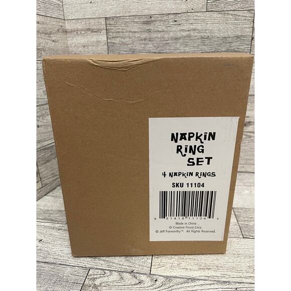 Jeff Foxworthy Napkin Rings Set Holders You Might Be A Redneck If Country Comedy - Picture 3 of 7